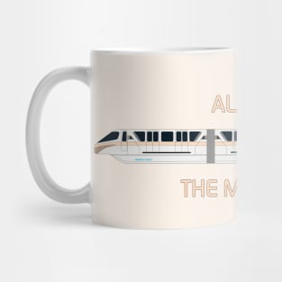 All Hail the Peach Monorail Mug